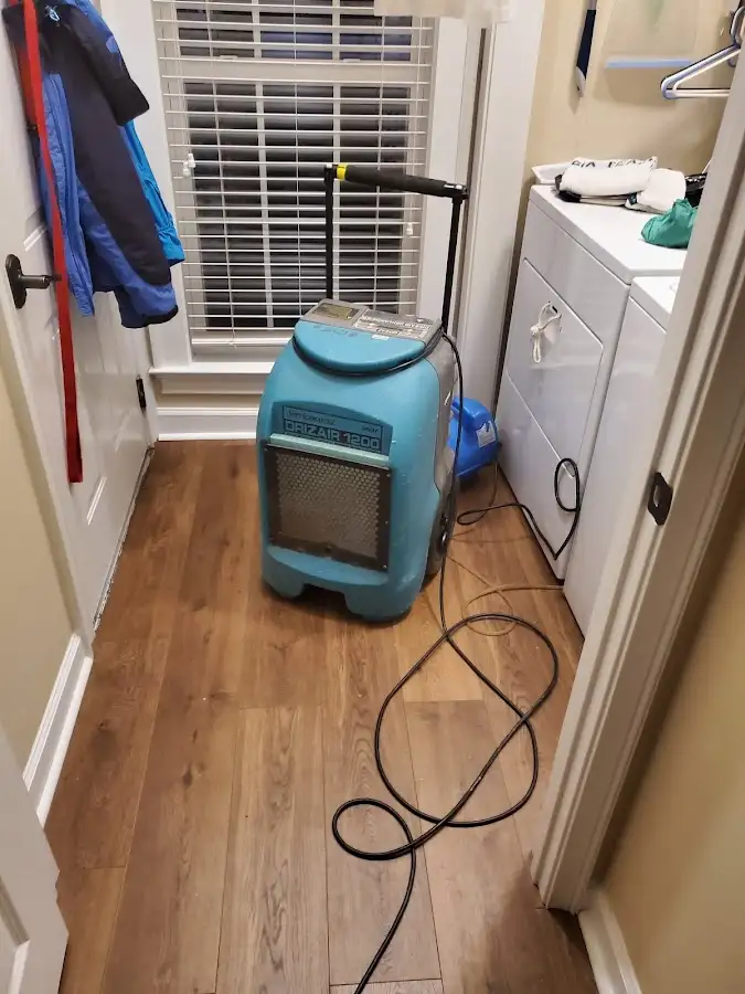 Commercial dehumidifier deployed for Flood Damage Cleanup in Key Largo