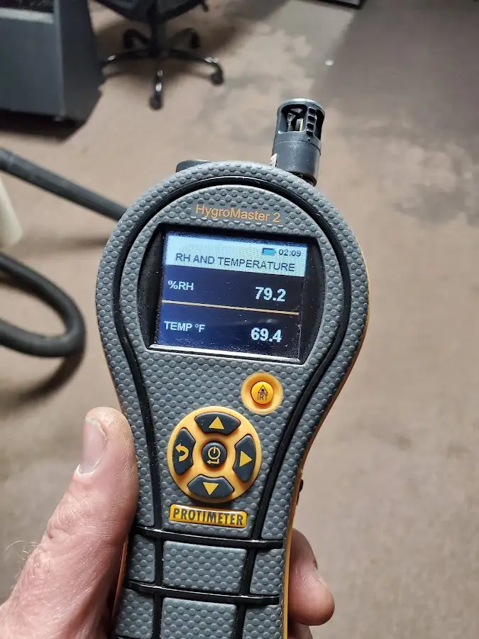 Moisture meter humidity assessment for Fire & Smoke Damage Restoration in Key Largo